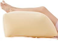 🦵 antdvao inflatable leg pillows for optimal support, blood circulation and recovery, leg wedge pillow cushions for leg edema and postoperative healing (yellow) logo