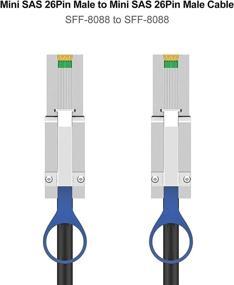 img 3 attached to CableCreation External 26Pin SFF 8088 Cable Computer Accessories & Peripherals
