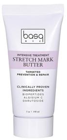 img 4 attached to 🤰 Basq NYC Intensive Treatment Stretch Mark Butter Tube- Reduce Stretch Marks & Scars- Pregnancy Safe with Shea Butter