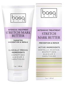 img 2 attached to 🤰 Basq NYC Intensive Treatment Stretch Mark Butter Tube- Reduce Stretch Marks & Scars- Pregnancy Safe with Shea Butter