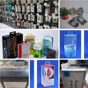 img 1 attached to 🗂️ Convenient Adhesive Plastic Display Folding Retail Solution