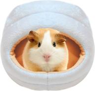 🐹 cozy kudes hamster slipper house bed for small animals - warm mat sleeping bag nest cage accessories logo