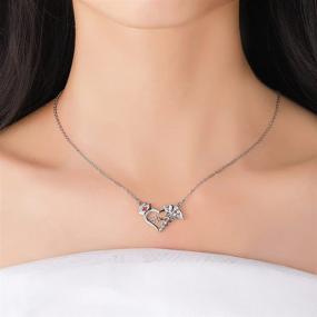 img 2 attached to 👩 Nurse Necklace with Caduceus Heart: Perfect Gift for Female Nurses, Doctors, Medical Students, RN Graduation, and Girls in Nursing Profession