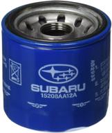 🔧 подлинный масляный фильтр subaru 15208aa12a: надежный и долговечный - 1 упаковка логотип