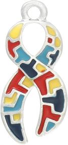 img 3 attached to Autism Awareness Charms Jewelry Aspergers