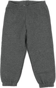 img 4 attached to 👦 White Boys' Sweatpants by Leveret - High-Quality Clothing for Active Young Boys