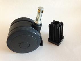 img 1 attached to Weber 70359 Fixed Caster Insert: Enhance Stability and Mobility for Your Weber Grill