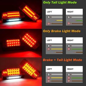 img 1 attached to 🚤 Wellmax LED Trailer Lights - Submersible Boat Trailer Lights, Waterproof and DOT Approved - Utility Marine Trailer Light 12V