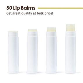 img 3 attached to Lip Balm Bulk 50 Vanilla - Unlabeled, Customize with Your Own Labels, by Belladonna