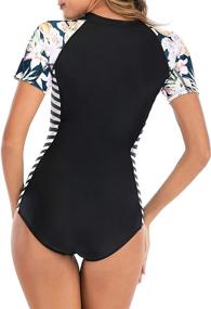 img 1 attached to 👙 Tengweng Fashion Floral Swimsuit Swimwear for Women - Ideal Clothing for Swimsuits and Cover Ups