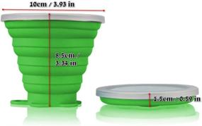 img 2 attached to JBER Silicone Collapsible Expandable Graduated