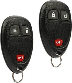 img 2 attached to 🔑 Set of 2 Key Fob Keyless Entry Remotes for Chevy Silverado Traverse Avalanche Equinox Express/GMC Acadia Savana Sierra/Pontiac Torrent/Saturn Vue Outlook (15913420)