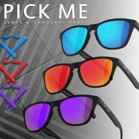 img 2 attached to Сменные совместимые солнцезащитные очки Blackfin Sunglass MYCOURAG