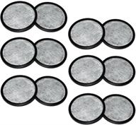 ☕ pack of 12 replacement charcoal water filters for mr. coffee machines logo