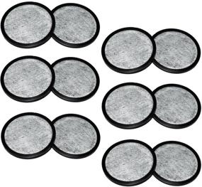 img 4 attached to ☕ Pack of 12 Replacement Charcoal Water Filters for Mr. Coffee Machines