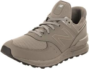 img 4 attached to 👟 Add Style to Your Outfit with New Balance 574V2 Beige Men's Sneakers