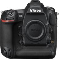 📷 nikon d5 20.8 mp dslr point &amp; shoot digital camera with dual xqd slots - black logo