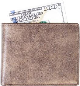 img 2 attached to 👛 RFID Blocking Calfskin Wallet Men's Accessories – Wallets, Card Cases, Money Organizers