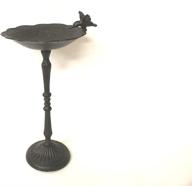 gsm hummingbird adorned cast iron birdbath logo