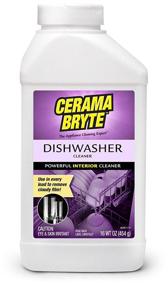 img 4 attached to 🧼 Cerama Bryte Powerful Interior Dishwasher Cleaner - 16oz - White