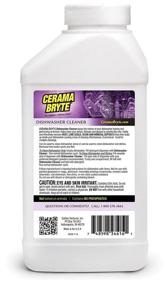img 3 attached to 🧼 Cerama Bryte Powerful Interior Dishwasher Cleaner - 16oz - White