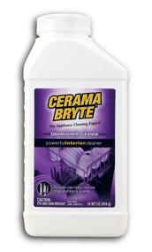 img 1 attached to 🧼 Cerama Bryte Powerful Interior Dishwasher Cleaner - 16oz - White