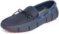 swims mens braided loafer driver logo