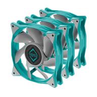 iceberg thermal icegale xtra 120mm pwm high performance case fan ((3-pack) teal) логотип