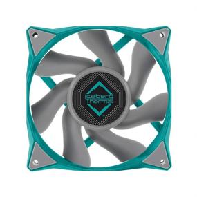 img 3 attached to Iceberg Thermal IceGALE Xtra 120Mm PWM High Performance Case Fan ((3-Pack) Teal)