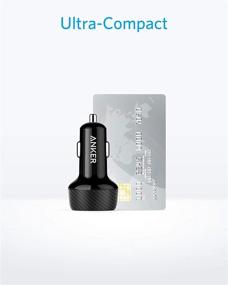 img 1 attached to Быстрый зарядной адаптер для автомобиля Anker Quick Charge 3.0 39W Dual USB, PowerDrive Speed 2 - Совместим с Galaxy S10/S9/S8/S7/S6/Plus, Note 9, iPhone 11/XS/Max/XR/X/8/7, iPad Pro, LG, Nexus и другими