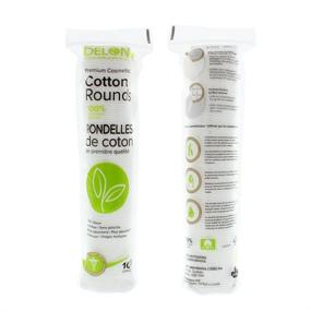 img 1 attached to 🌟 High-quality DELON Cosmetic Cotton Rounds