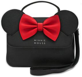 img 4 attached to 👜 Loungefly Leather Minnie Crossbody: Stylish Women's Handbags & Wallets for Everyday Elegance