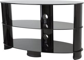 img 4 attached to AVF OVL850BB Oval Stand Black