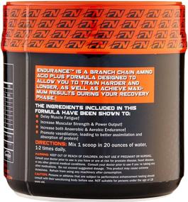 img 2 attached to 🍊 Formutech Nutrition Endurance BCAA Plus: Тренируйтесь сильнее и дольше с бета-алинином - Апельсин, 434г