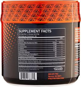 img 3 attached to 🍊 Formutech Nutrition Endurance BCAA Plus: Тренируйтесь сильнее и дольше с бета-алинином - Апельсин, 434г