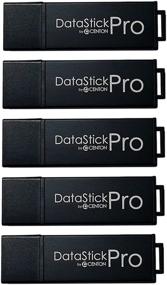 img 4 attached to 💾 Centon MP Valuepack USB 3.0 DataStick Pro Flash Drive (Black) 8GB - 5 Pack Bulk: High-Speed and Reliable Storage Solution