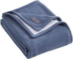 img 4 attached to Eddie Bauer Ultra Plush Collection Blanket Reversible