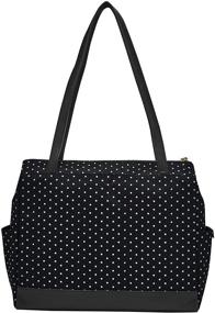 img 3 attached to 👜 Fossil Women's Jenna Fabric Shopper Tote Purse Handbag: The Perfect Blend of Style and Functionality