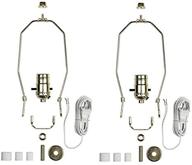 💡 2-pack brass plated make-your-own lamp kit logo