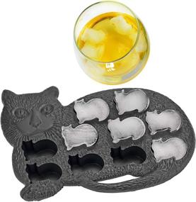 img 3 attached to 🐾 Black Cat Ice Cube Tray - Fairly Odd Novelties - Single Pack