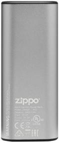 img 2 attached to Zippo Silver HeatBank Rechargeable Warmer