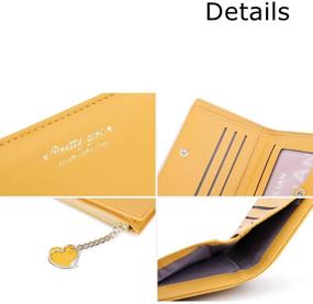 img 2 attached to Women's Bifold Zipper Wallet with Small Holder for Optimal Convenience and Style