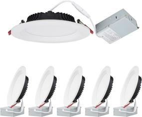 img 4 attached to 💡 YVYVLTE Recessed No Flicker Downlight: High-Quality Certified Industrial Electrical Lighting Components