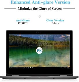 img 3 attached to 📱 Pack of 2 13.3” Anti-Glare Screen Protectors for Dell Inspiron 13 / ASUS Chromebook & ZenBook / Acer Chromebook R13 / Lenovo Yoga 720 730 / HP Spectre/Pavilion 13