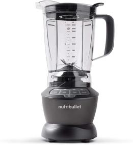 img 3 attached to 🥦 NutriBullet ZNBF30400Z Blender - High-Powered 1200W for Optimal Blending in Dark Gray