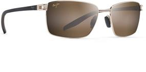 img 3 attached to Прямоугольные поляризованные солнцезащитные очки Maui Jim Plus2