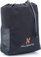 🎒 hillsound spikemaster hiking crampon bag, black, one size logo