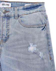 img 3 attached to 🔥 Stylish RING FIRE Denim Shorts: Perfect for Boys' Clothing and Summer Fun!