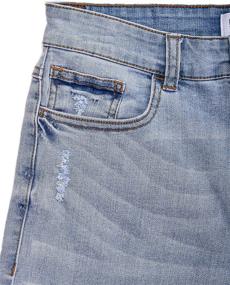 img 2 attached to 🔥 Stylish RING FIRE Denim Shorts: Perfect for Boys' Clothing and Summer Fun!