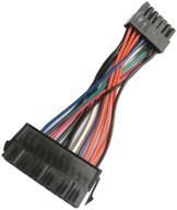 💡 zlksker 24 pin в 14 pin кабель питания (4 дюйма, 18awg), адаптер основного питания atx psu, совместимый с lenovo ibm dell a75 b75 q75 q77 - легкое подключение и использование логотип